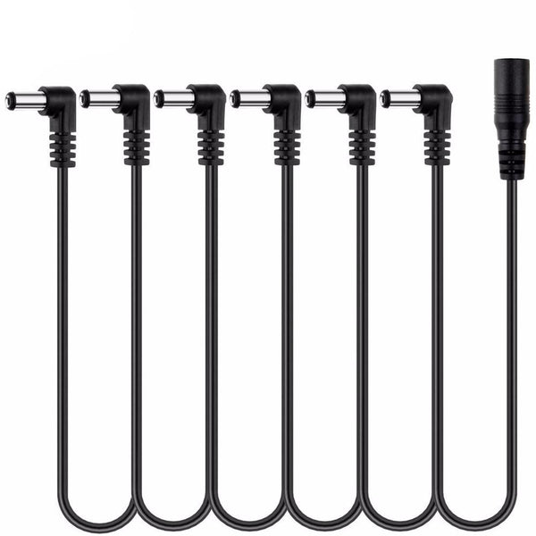 6 Ways Guitar Pedal Cord